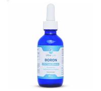 Ultra Lyte Ionic Boron 3mg with Trace Minerals - 60ml Boron Supplements Trace Mineral Drops for Bones, Brain Function Support, Hormone Balance - Quick Absorption and Convenient Dosage - Unflavoured