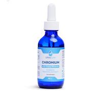 Ultra Lyte Ionic Chromium 210mcg with Trace Minerals - 60ml Liquid Chromium Drops for Glucose & Metabolism Support - 1ml Daily Serving - Unflavoured