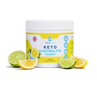 Ultra Lyte Keto Powder - Fresh Lemon & Lime Electrolyte Mix - 0 Carbs, 30 Servings - Potassium, Magnesium, Sodium - Sugar-Free, Fasting & Keto Electrolytes