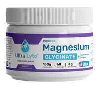 Ultra Lyte Magnesium Glycinate 180g, Grape - High Potency Powder