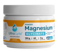 Ultra Lyte Magnesium Glycinate 180g, Orange - High Potency Powder