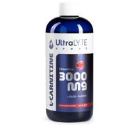 Ultra Lyte Sport Liquid L-Carnitine 3000mg - Fat Loss, Cherry | Slimming & Metabolism Booster for Workout Energy & Recovery - Stim-Free, Vegan & Halal - 30 Days Supply