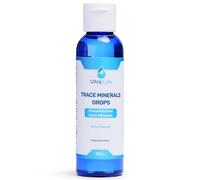 Ultra Lyte Trace Mineral Drops 120ml, Minerals for Water, 48 Servings | 72+ ionic trace minerals from the Great Salt Lake; remineralise distilled, RO & filtered water; unflavoured & vegan