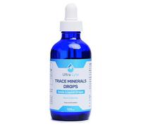 Ultra Lyte Trace Mineral Drops, Minerals for Distilled Water, 48 Servings | 72+ ionic trace minerals from the Great Salt Lake; remineralise distilled, RO & filtered water; unflavoured & vegan