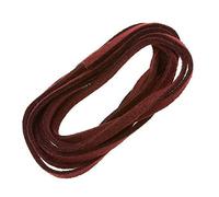 Ultra Micro Fibre Suede Claret Flat Cord 3x1.5mm - 1 Metre