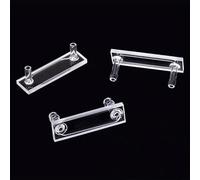 Ultra-Micro Quartz Flow Cell, 0.2mm Path Length for High Absorbance UV-Vis Detection - 1pc