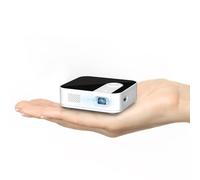 Ultra Mini Pico Pocket Projector, 1080P Support DLP LED Portable Projector, Built in Rechargeable Battery & Speaker, Wireless Micro Projector with WiFi and Bluetooth, Compatible with Phone/Pad/HDMI