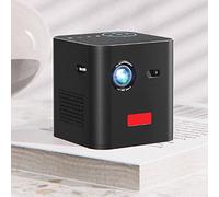 Ultra Mini Projector, 4K Hd Smart Led Pocket Video Projector with Bluetooth 5.0 Wifi 2.4G*5G 7800mAh Battery Capacity 3D Projection, Electronics for Office, Home Theater