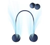 (Ultra Mini Size, Folding Storage) Neck Fan, Portable, Small, Mini, Portable, Ultra Lightweight, Bladeless, Silent, Compact, Large Airflow, Hands-free Fan, Mobile Fan, 360° Freely Adjustable, Both