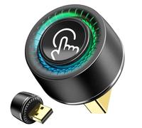 Ultra Mini Wireless CarPlay & Android Auto Adapter UK 2026, 1-Click Disconnect & Switch, Converts Wired to Wireless Car Play, Fast Stable No Lag, Compatible with iPhone 6, iOS10+ & Android 11+ USB-A/C