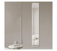 Ultra Narrow Full Length Mirror 120x24cm - Stylish Rectangle Wall Mirror for Small Spaces - Elegant White Design for Home Decor Dressing Rooms and Bedrooms