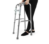 Ultra Narrow Walking Frame Adjustable Height Lightweight Aluminium Medical Walking Mobility Aid for Seniors Disabled