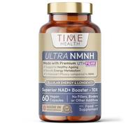Ultra NMNH - 60 x 125mg Capsules - Made with UthPeak™ - Cellular Energy & Longevity - UK Made - GMP - Additive Free - Vegan