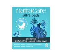 Natracare Ultra Pads With Wings (Super) - 12 Pack