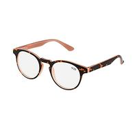 Ultra Pink Blush +1.0 Horn Rimmed Reading Glasses Dioptre Transparent Glasses Lightweight Comfortable Womens Mens Reading Glasses Non-Prescription Lenses Designer Style Foldable Eye Glasses