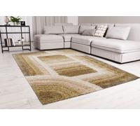 ULTRA PLUSH TRELLIS CHARCOAL DS Living Brown 160cm x 230cm