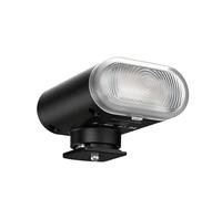Ultra Portable Mini Camera Flash Universal On Camera Flash Electronic for GR3 for ZV1, Hot Shoe Mount, 5600K 8 Level Brightness, TYPE C Rechargeable, Built in Screen