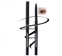 Ultra-Precise Waterproof Gel Eyeliner Pencil - Deep Black, Smudge-Proof & Long-Lasting, Fine Tip for Mature Women