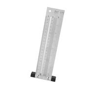 Ultra Precision Marking Ruler, Woodworking Scribing Ruler, Ultra Precision Marking Ruler, Stainless Steel Scribing Ruler, Measuring Tool for Woodworking (8 Inch)