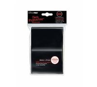 Ultra Pro 100 Deck Protector Sleeves Black Standard Card Size 826918