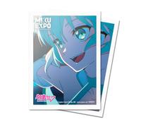 Ultra PRO - 10th Anniversary Hatsune Miku 100ct Deck Protector Sleeves - Flight | Anime Card Sleeves, Trading Card Accessories, Hatsune Miku Merch, Intergalactic Bound Art, Collector's Edition
