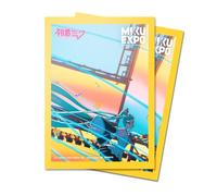 Ultra PRO - 10th Anniversary Hatsune Miku 100ct Deck Protector Sleeves - Stream | Trading Card Games Fans, Hatsune Miku Merchandise Collectors, Anime-Inspired Gaming Accessories, Archival-Safe Card