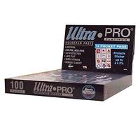 Ultra Pro 12-Pocket Platinum Page with 2-1/4" X 2-1/2" Pockets 100 ct.