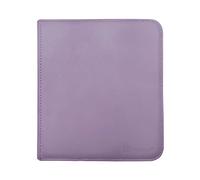Ultra Pro E-15742 Ultra Pro-12 Pocket Zippered Pro Binder-Purple, Black, Medium