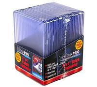 Ultra Pro 2 100pt Top Loaders - 25 100 Pt Toploaders Per Pack (50 Total) - Thick Baseball, Football, Basketball, Hockey, Gaming