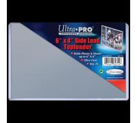 Ultra Pro 25 6 x 4 Side LoadToploader Top Loader Photo Card Holder Sideload Foto