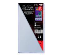 Ultra Pro 3-1/2" X 7-1/4" Ticket Toploader 25ct