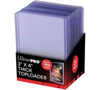 Ultra Pro 3" X 4" Super Thick 100PT Toploader 25ct