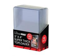 Ultra Pro 3" X 4" Super Thick 120Pt Toploader (10)
