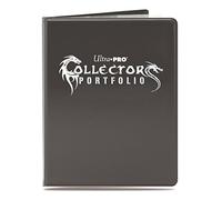 Ultra Pro 330687 9 Pocket Gaming Collectors Portfolio-Black