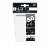 Ultra Pro Pro-Matte White Standard Deck Protector Sleeves 50Ct