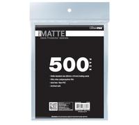 Ultra PRO - 500ct Clear PRO-Matte Standard Card Sleeve Deck Protector, Protect & Store Collectible Cards, Sports Cards, MTG, D&D Cards, Sized to Fit Standard Size Cards, High Clarity Matte Finish