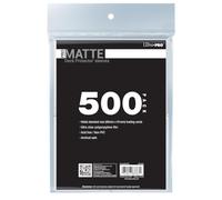 Ultra PRO - 500ct White PRO-Matte Standard Card Sleeve Deck Protectors, Protect & Store Collectible, Sports, MTG, D&D Card Sizes, High Clarity Matte Finish
