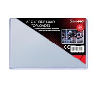 Ultra Pro 25 6 x 4 Side LoadToploader Top Loader Photo Card Holder Sideload Foto