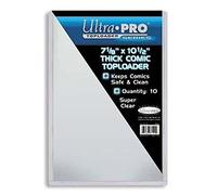 Ultra Pro Comic Toploader 7-1/8" x 10-1/2" Thick 10 ct