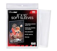 Ultra Pro 8" X 10" Soft Sleeves (50)