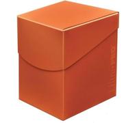 Ultra Pro 85689 Eclipse Pro 100+ Deck Box, Pumpkin Orange, 10cm x 7.5cm x 8cm