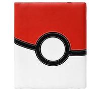 Ultra Pro E-85316 Pokemon Ultra Pro-9-Pocket Premium PRO Binder Poke Ball, Red/White