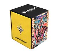 MTG Aetherdrift Alcove Flip Deck Box Variant Art featuring Chandra, Spark Hunter