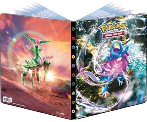 Ultra Pro - Asmodee - Pokémon Scarlet and Purple - Temporal Forces (EV05): Card Holder - Capacity: 252 Cards - Board Games - Trading Card Accessories