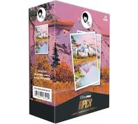 Ultra PRO - Bob Ross Mighty Mountain Lake 105ct APEX™ Deck Protector Sleeves, Card Game Accessories, Trading Card Protection, Autumn-Themed Card Sleeves, Bob Ross Gaming Gear, Deck Protector Sleeves