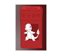 Ultra Pro - Charmander M2 Deck Box® for Pokémon | TCG deck box premium leatherette trading card storage holds 75 double-sleeved cards built-in dice token