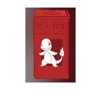 Ultra Pro - Charmander M2 Deck Box® for Pokémon | TCG deck box premium leatherette trading card storage holds 75 double-sleeved cards built-in dice token