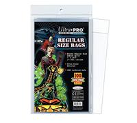 Ultra Pro - Comic Bags Regular Size 7-1/8 Inch x 10-1/2 inch (100 Bags)