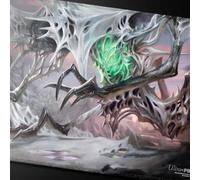 Ultra PRO - Commander Series #5 - Three Color Wedge - Yarok Stitched Playmat for Magic: The Gathering | Use as Mousepad, Desk Mat, Protects MTG Cards During Gameplay Best TCG Tournament Essential