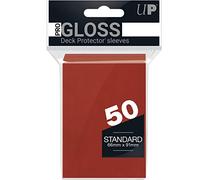 Ultra Pro Pro-Gloss Standard Sleeves - Red (50)